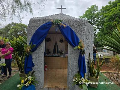 Rio Bonito do Iguaçu - Festa N.S. Aparecida atraí Fiéis em Barra Mansa do Iguaçu